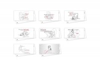 DOGSTYLER® Dog Postcard - 1 Set beinhaltet 8 Motive